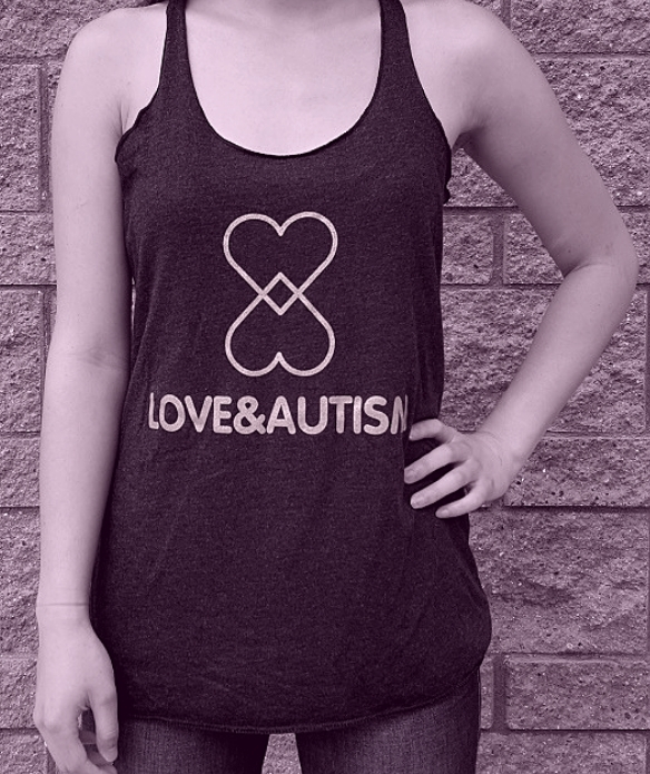 Love & Autism Logo Tank Top